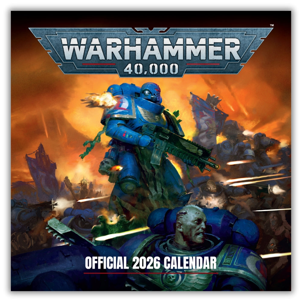 WARHAMMER 2026 SQUARE CALENDAR