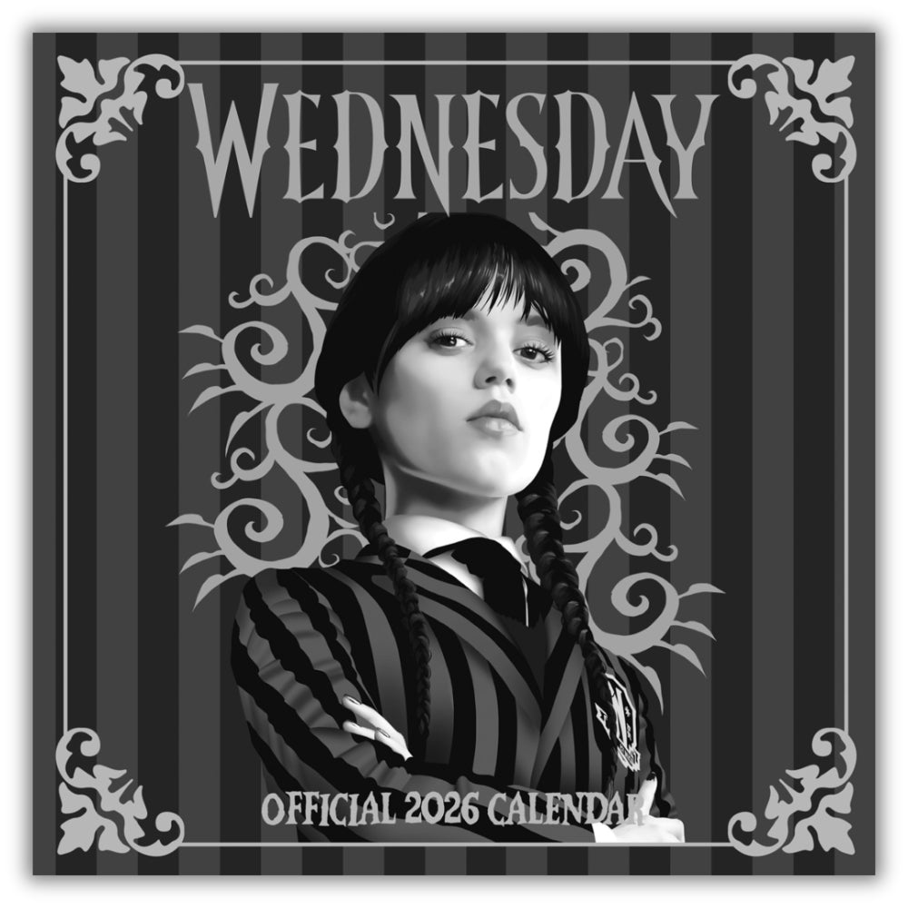 WEDNESDAY 2026 SQUARE CALENDAR
