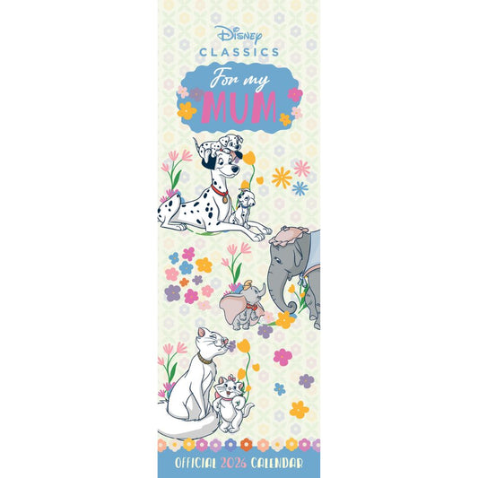 DISNEY FOR MY MUM 2026 SLIM CALENDAR