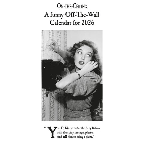 ON THE CEILING 2026 SLIM CALENDAR