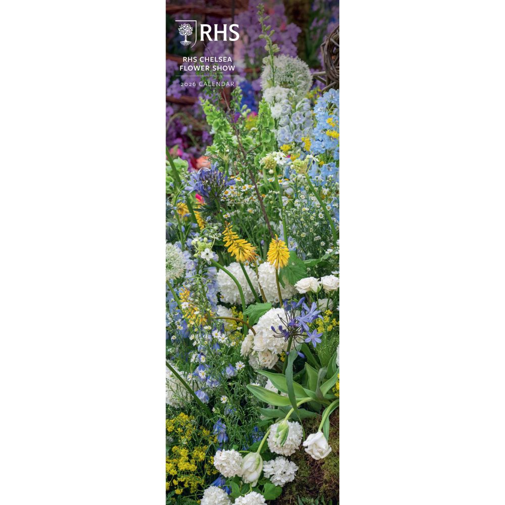 RHS CHELSEA FLOWER SHOW 2026 SLIM CALENDAR - PRE-ORDER