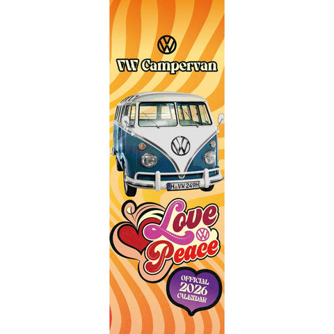 VW CAMPERVAN 2026 SLIM CALENDAR