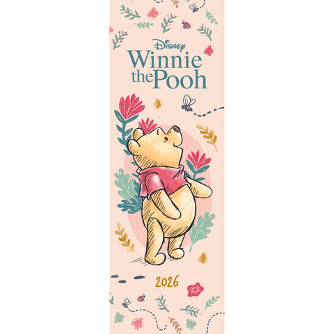 DISNEY WINNIE THE POOH SKETCHBOOK 2026 SLIM CALENDAR