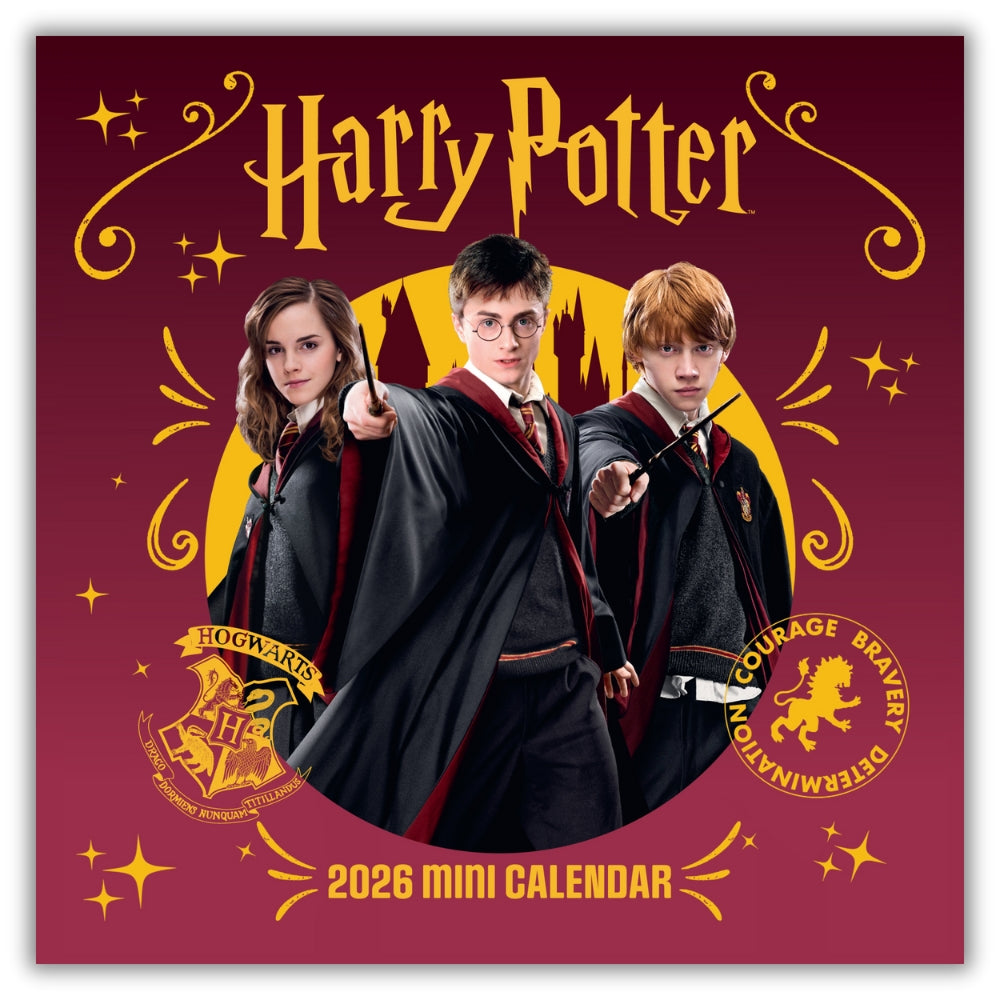 HARRY POTTER MOVIE 2026 MINI CALENDAR