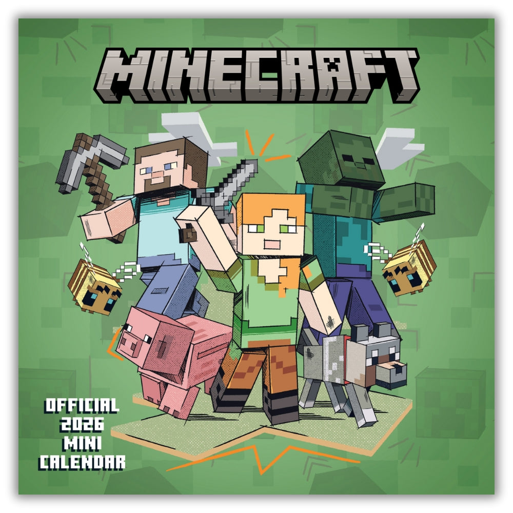 MINECRAFT 2026 MINI CALENDAR