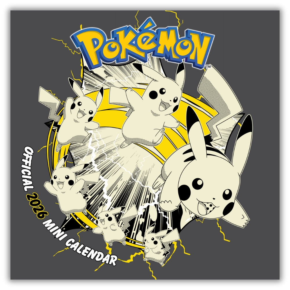 POKEMON 2026 MINI CALENDAR