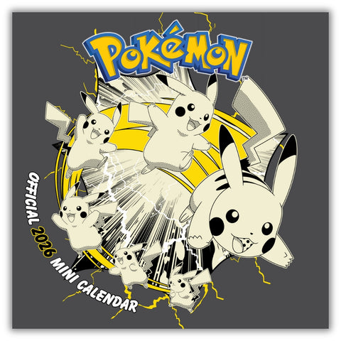 POKEMON 2026 MINI CALENDAR