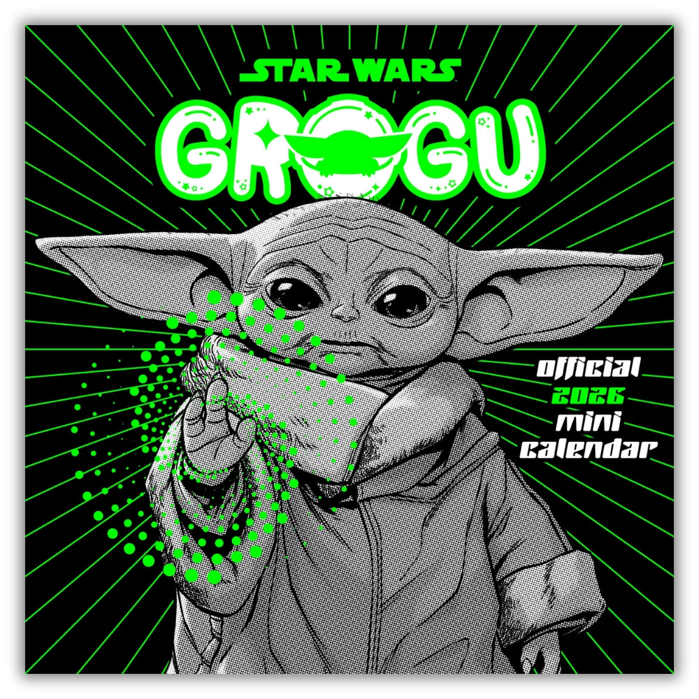 STAR WARS THE MANDALORIAN GROGU 2026 MINI CALENDAR