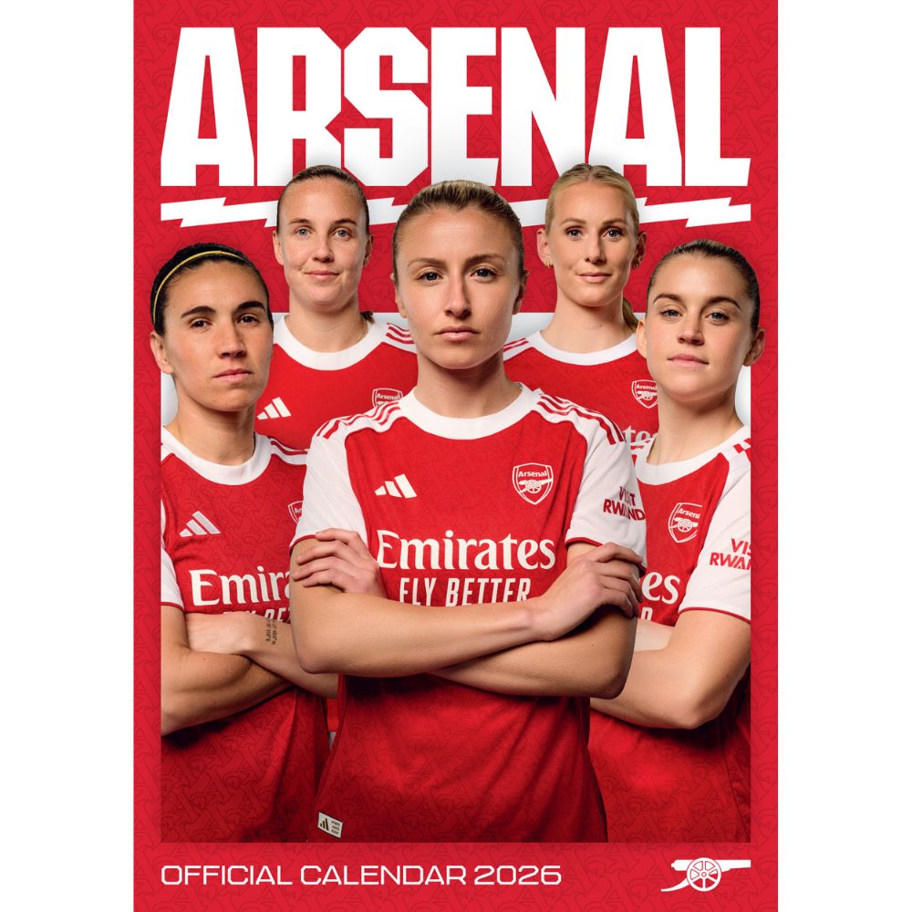 ARSENAL FC WOMEN'S 2026 A3 CALENDAR