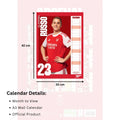 ARSENAL FC WOMEN'S 2026 A3 CALENDAR