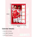 ARSENAL FC MEN'S 2026 A3 CALENDAR