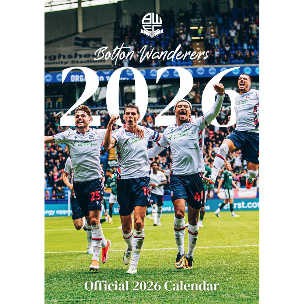 BOLTON WANDERERS FC 2026 A3 CALENDAR