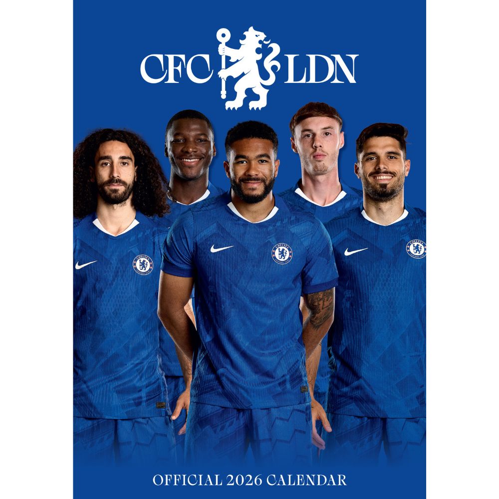CHELSEA FC MEN'S 2026 A3 CALENDAR