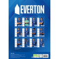 EVERTON FC 2026 A3 CALENDAR