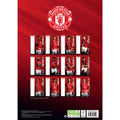 MANCHESTER UNITED FC 2026 A3 CALENDAR (PLASTIC-FREE)