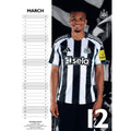 NEWCASTLE UNITED FC 2026 A3 CALENDAR