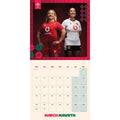 WELSH RUGBY UNION 2026 SQUARE CALENDAR