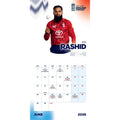 ENGLAND CRICKET 2026 SQUARE CALENDAR