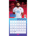 ENGLAND RUGBY UNION 2026 SQUARE CALENDAR