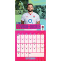 ENGLAND RUGBY UNION 2026 SQUARE CALENDAR