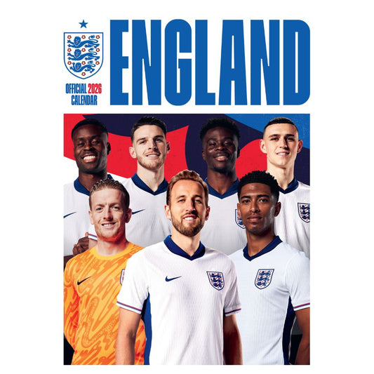 ENGLAND MEN'S FOOTBALL 2026 A3 CALENDAR