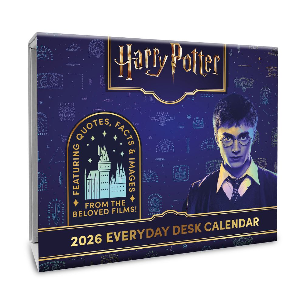 HARRY POTTER MOVIE 2026 DESK BLOCK CALENDAR