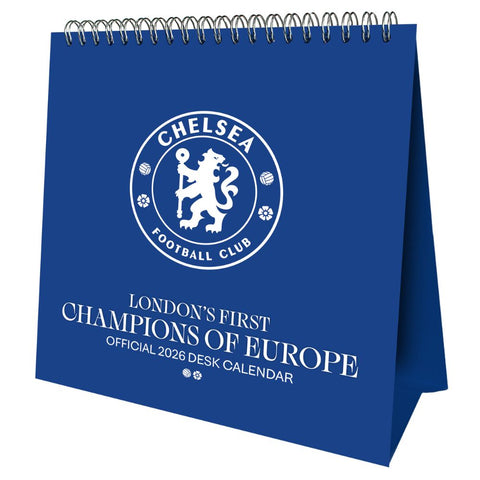 CHELSEA FC 2026 DESK EASEL CALENDAR