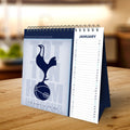 TOTTENHAM HOTSPUR FC 2026 POSTCARD DESK EASEL CALENDAR