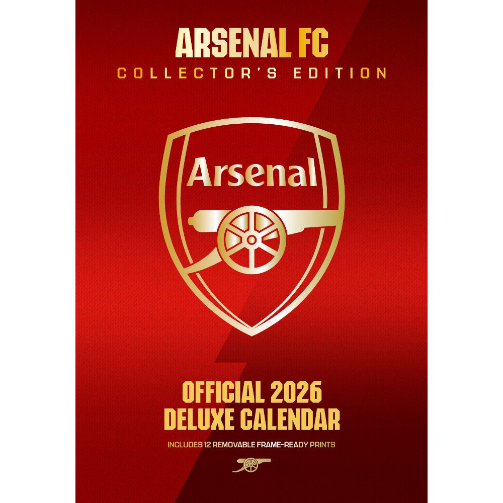 ARSENAL FC 2026 A3 DELUXE CALENDAR