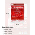 ARSENAL FC 2026 A3 DELUXE CALENDAR