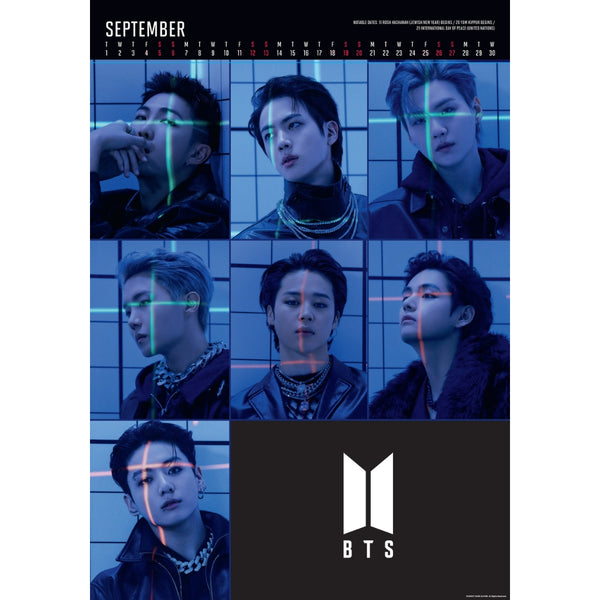 BTS メモ帳 26 BTS 2026 A3 DELUXE CALENDAR – Danilo Promotions