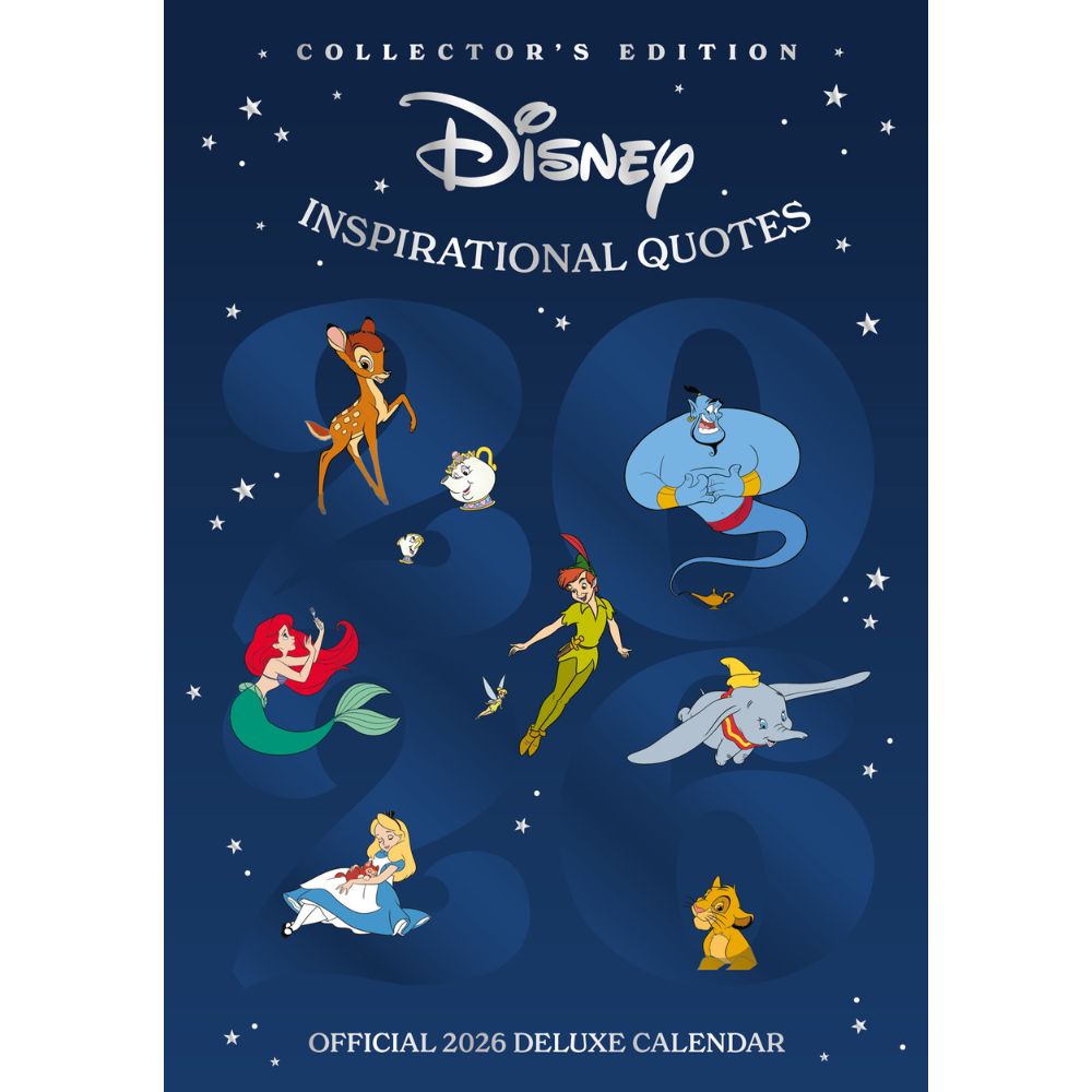 DISNEY CLASSICS (QUOTES) 2026 A3 DELUXE CALENDAR