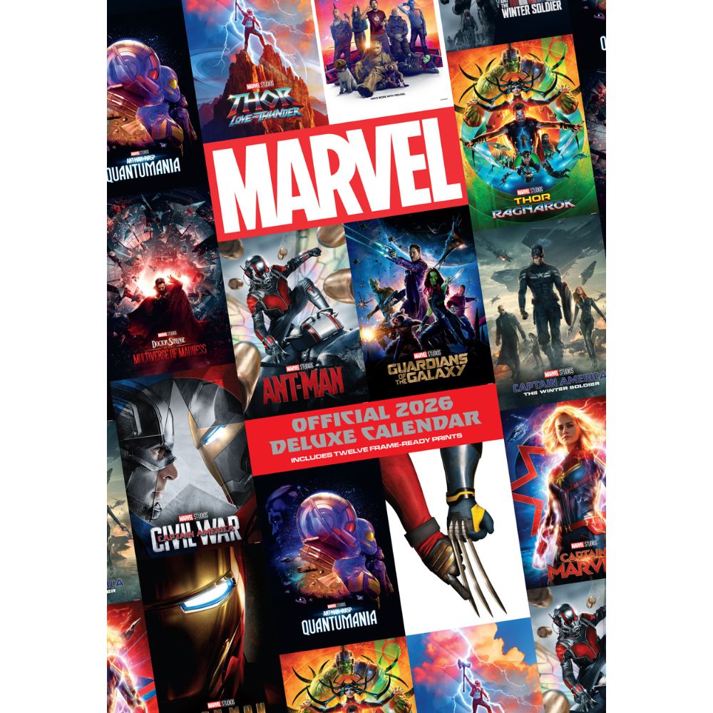 MARVEL 2026 A3 DELUXE CALENDAR - PRE-ORDER