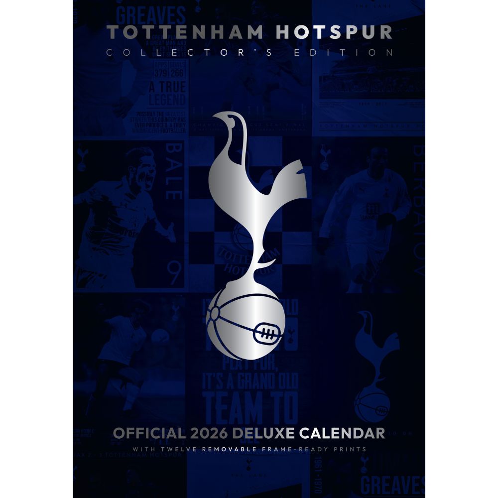 TOTTENHAM HOTSPUR FC 2026 A3 DELUXE CALENDAR - PRE-ORDER