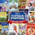 DISNEY VINTAGE POSTERS 2026 CALENDAR AND DIARY GIFT BOX SET
