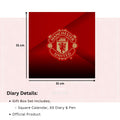 MANCHESTER UNITED FC 2026 CALENDAR & DIARY MUSICAL GIFT BOX