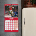 ARSENAL FC LEGENDS 2026 SQUARE CALENDAR