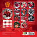 MANCHESTER UNITED FC LEGENDS 2026 SQUARE CALENDAR - PRE-ORDER