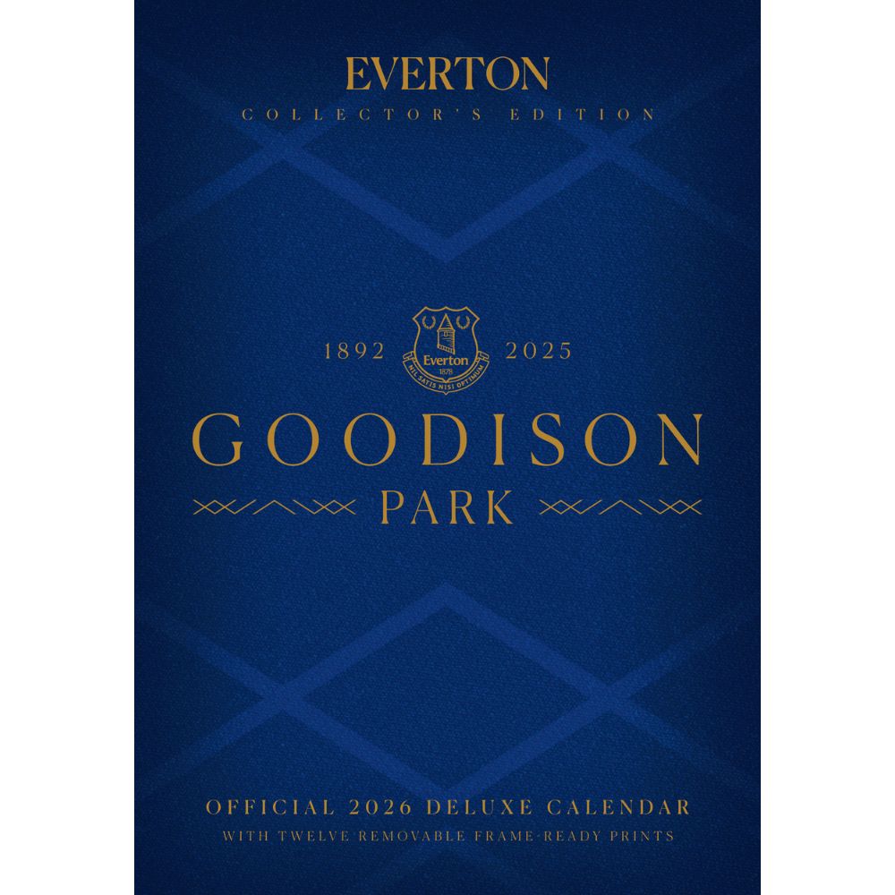 EVERTON FC 2026 A3 DELUXE CALENDAR