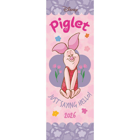 DISNEY PIGLET 2026 SLIM CALENDAR