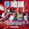 LIONESSES ENGLAND FC WOMEN'S FOOTBALL 2026 SQUARE CALENDAR