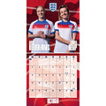 LIONESSES ENGLAND FC WOMEN'S FOOTBALL 2026 SQUARE CALENDAR