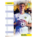 LEEDS UNITED FC 2026 A3 CALENDAR