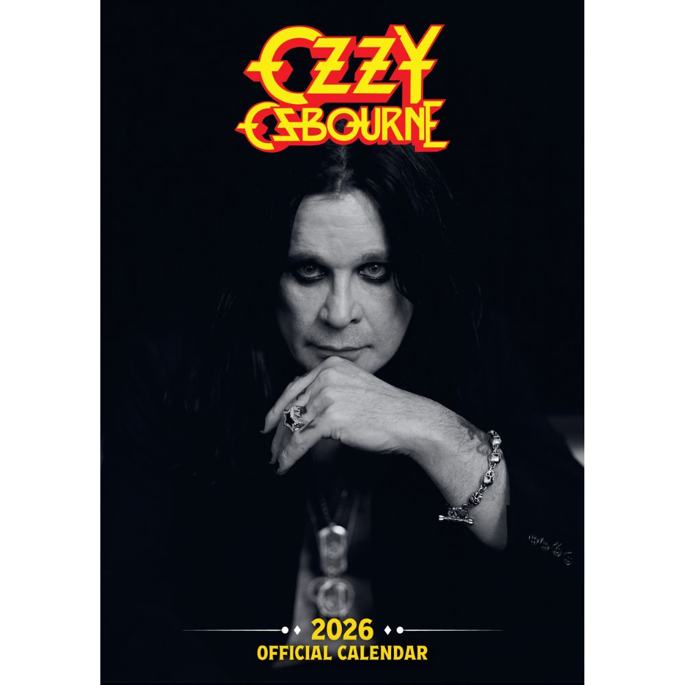 OZZY OSBOURNE 2026 A3 CALENDAR