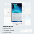 EUROPEAN SPACE AGENCY 'EARTH FROM SPACE' 2026 SQUARE CALENDAR