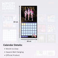 KPOP DEMON HUNTERS 2026 SQUARE CALENDAR