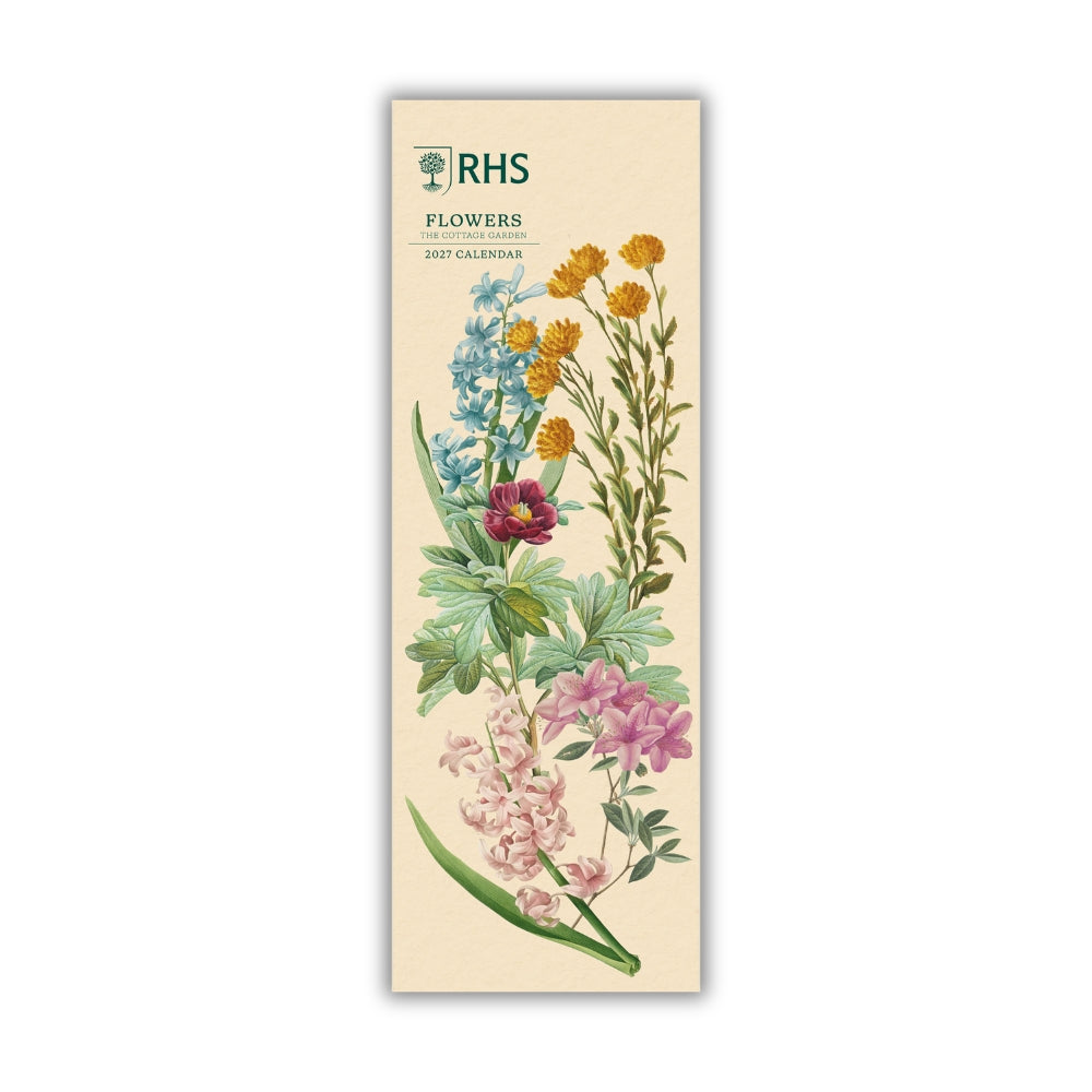 RHS FLOWERS 2027 SLIM CALENDAR