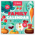 RHS 2027 FAMILY ORGANISER CALENDAR (WITH POCKET AND STICKERS)