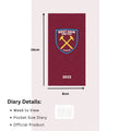 WEST HAM UNITED FC 2025 SLIM DIARY