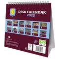 ASTON VILLA FC 2025 BUREAU-EASELKALENDER